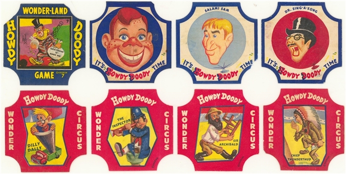 1950s "Howdy Doody" Bread Labels and Miscellany 